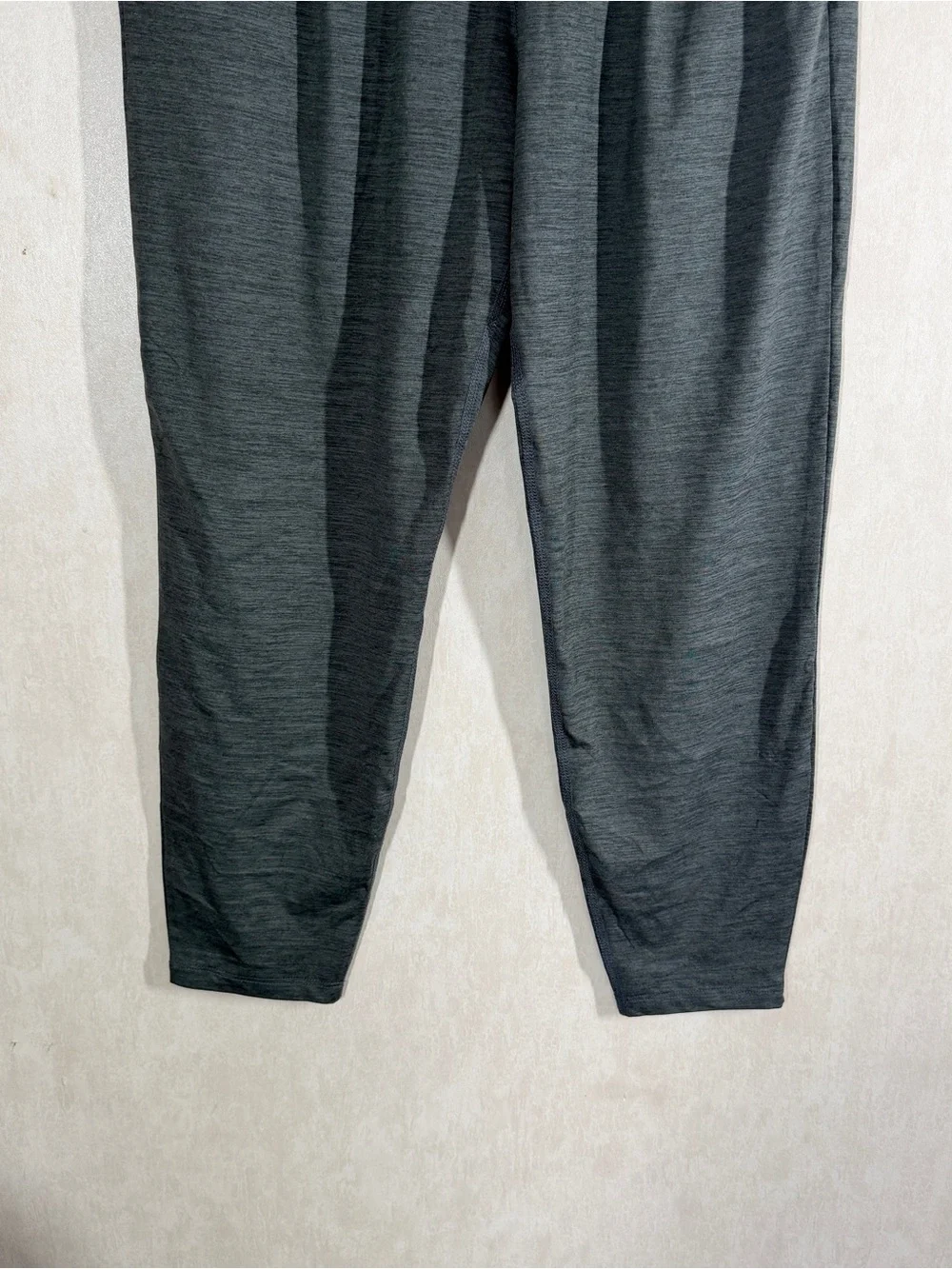 Vuori Women’s Lux At Ease Harem Pants High Rise Soft Jersey in Heather Gray M
